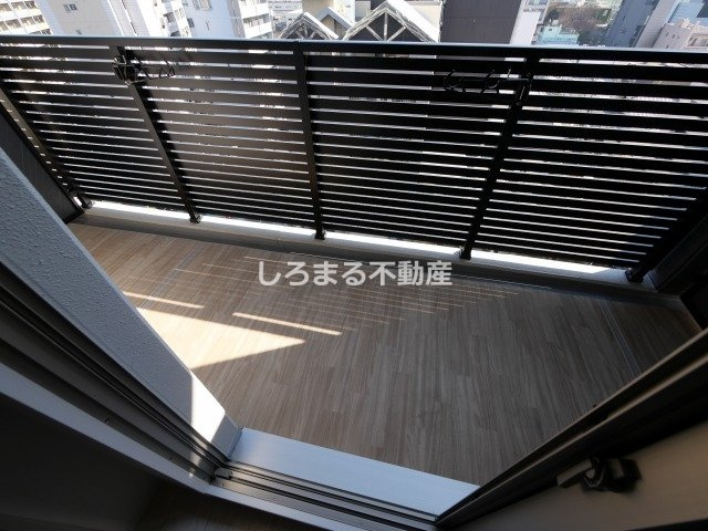 エスリードレジデンス梅田マークスのバルコニー