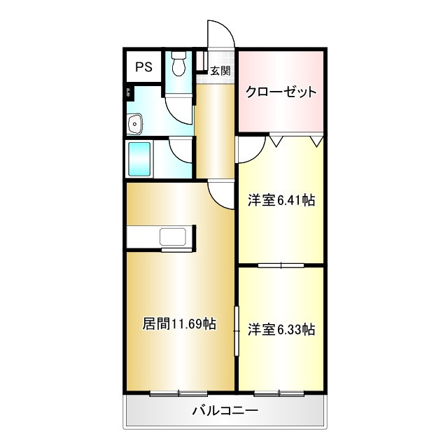ファミールTの間取り