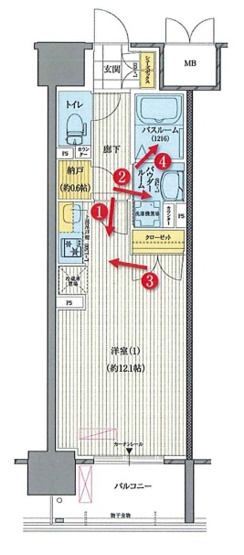 【間取り】 | セイシア大拓26