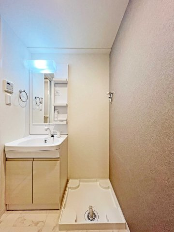 S-RESIDENCE尾頭橋beauteの洗面所|洗濯機置き場もあります