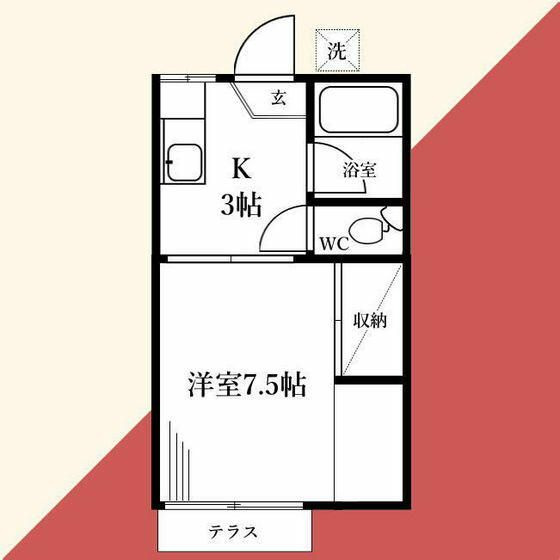 海老名市国分北１丁目のアパート