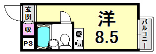 れじでんしあ門戸の間取り