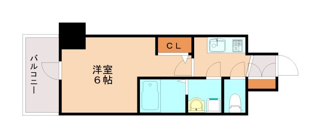 エスリード神戸グランドールの間取り