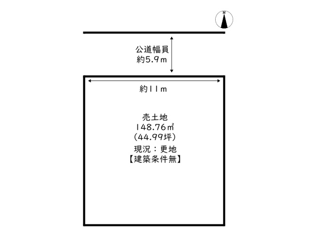 【土地図】 | 姫路市大津区天満／売土地