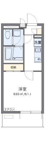 クレイノ栞の間取り|代表的な間取のため実際の間取とは異なる場合があります