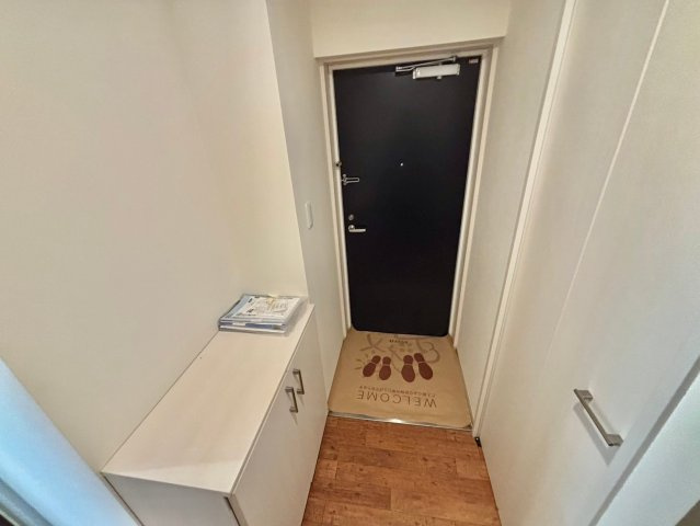 Clair市役所前の玄関