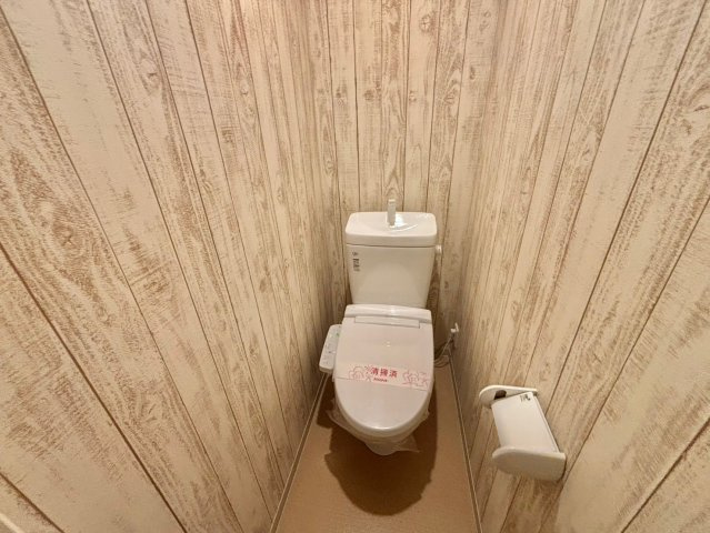 Clair市役所前のトイレ