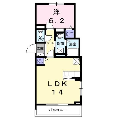 プラシードの間取り