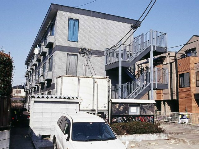レオパレスルミエールの外観|きれいな外観です