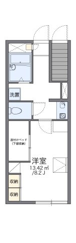 代表的な間取のため実際の間取とは異なる場合があります