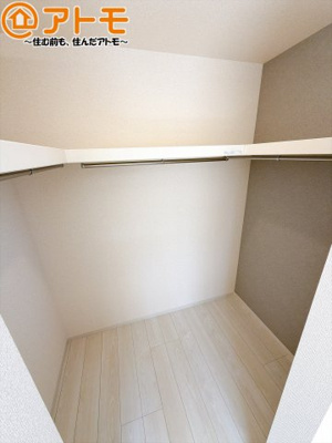 【収納】 | 清水区三保松原町22期　新築戸建　1号棟 | 収納家具を減らせる容量の大きなクローゼット♪