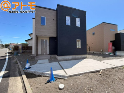 【駐車場】 | 清水区三保松原町22期　新築戸建　1号棟 | 4台の駐車スペースです♪