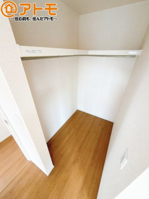 【収納】 | 清水区三保松原町22期　新築戸建　3号棟 | 収納家具を減らせる容量の大きなクローゼット♪