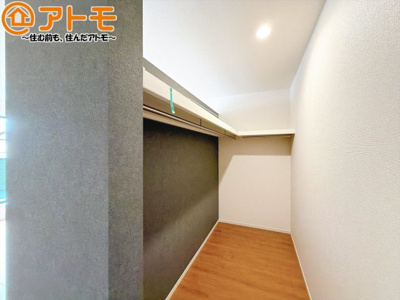 【収納】 | 清水区三保松原町22期　新築戸建　5号棟 | 収納家具を減らせる容量の大きなクローゼット♪