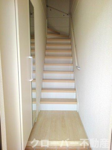 キャッスル　Ａの玄関