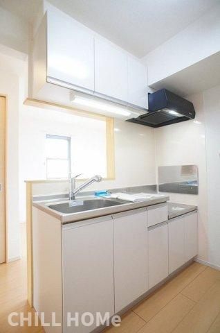 カーサ　モデルノＡのキッチン|当社、チルホームのHPもご覧ください(^^)/物件情報多数♪
