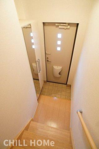 カーサ　モデルノＡの玄関|当社、チルホームのHPもご覧ください(^^)/物件情報多数♪