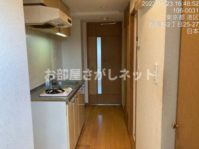 リクレイシア西麻布Ⅰ番館【おとり物件なし】#学生・社会人にオススメ！初期費用分割払いOK！のキッチン