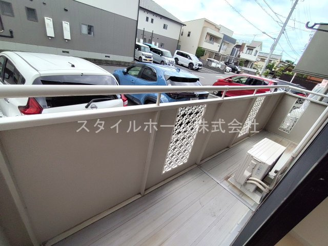 セジュールみそののバルコニー