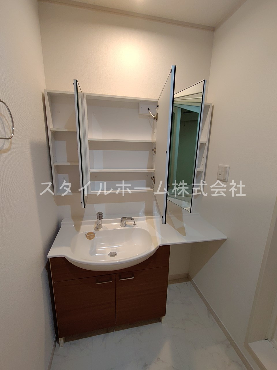 セジュールみそのの洗面所