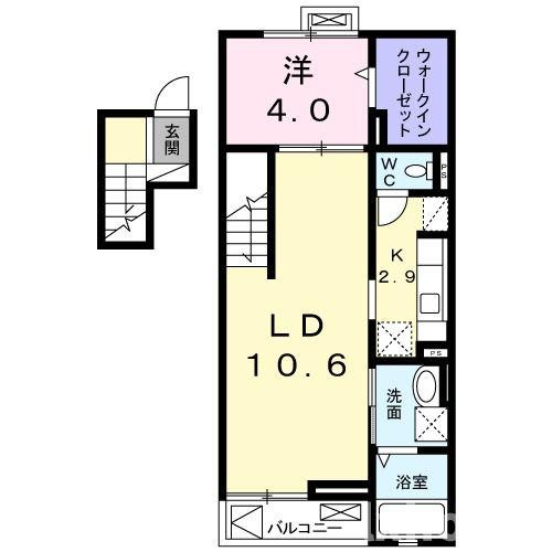 Ｌａ　Ｌｕｃｅの間取り