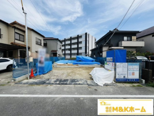 半田市瑞穂町5丁目　全1棟の前面道路含む現地写真|R8.5.2撮影　基礎完成しました！　長期優良住宅♪