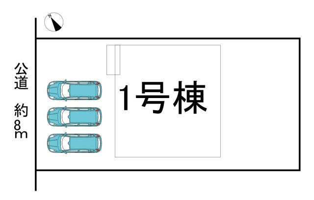 半田市瑞穂町5丁目　全1棟の区画図|全1区画分譲地☆