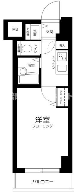 フェニックス伊勢佐木町【おとり物件なし】#学生・社会人にオススメ！初期費用分割払いOK！の間取り