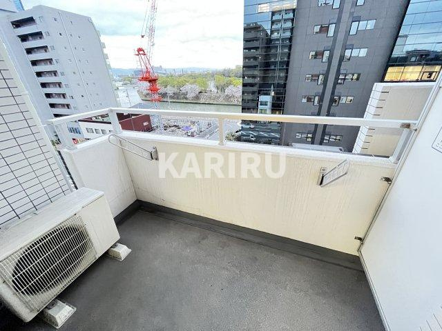 フォレストガーデン天満橋Ⅰのバルコニー