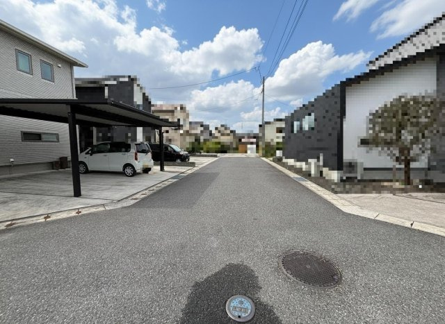 西福原7丁目 快適築浅邸の前面道路含む現地写真