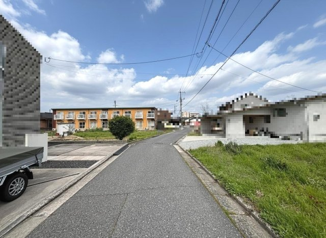西福原7丁目 快適築浅邸の前面道路含む現地写真