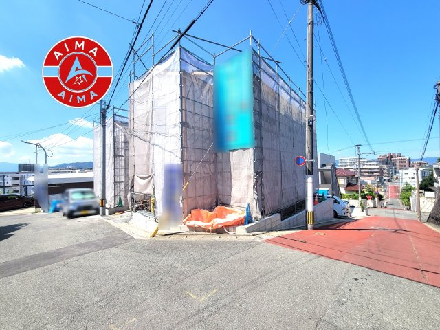 福岡市南区寺塚1丁目第2-3棟（2号棟）の外観|デザイン性のある外観です。