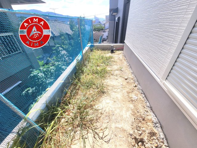 福岡市南区寺塚1丁目第2-3棟（3号棟）の外観|お庭で自由な時間を過ごせます。
