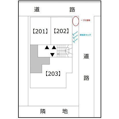 プレジオ亀沢の区画図