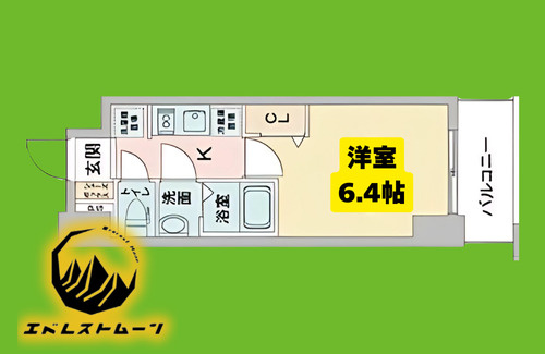 アステリ鶴舞テーセラの間取り