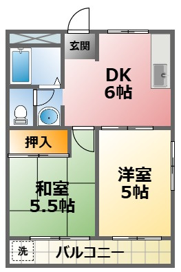 第二西田ビルの間取り