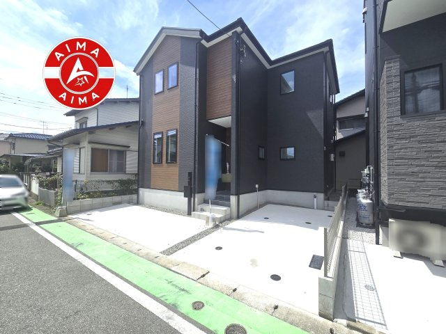 福岡市早良区田村5丁目第6-1棟（1号棟）の外観|デザイン性のある外観です。