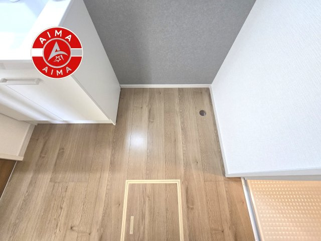 福岡市早良区田村5丁目第6-1棟（1号棟）のランドリースペース|ランドリースペースとなります。広々して有効的にご使用できます。