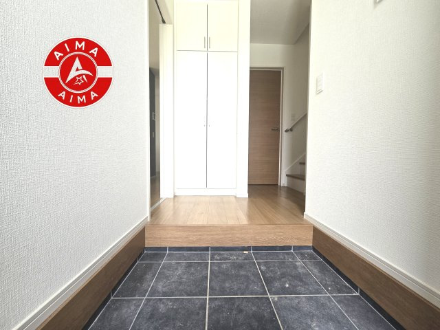 福岡市早良区田村5丁目第6-1棟（1号棟）の防犯設備|二重ロックでしっかり防犯対策ができます。