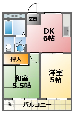 第二西田ビルの間取り