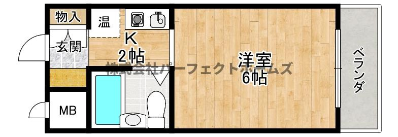 シャトーHAMADAの間取り