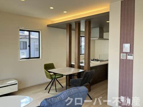 コスモタウン森岡 D棟のキッチン