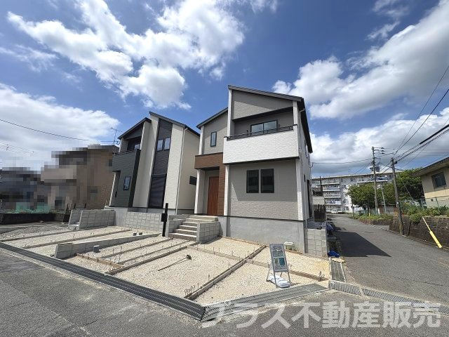 【外観】 | 糟屋郡須恵町上須恵28期　2号棟（全2棟）【仲介手数料無料・0円】 | 完成イメージの外観パースです。
