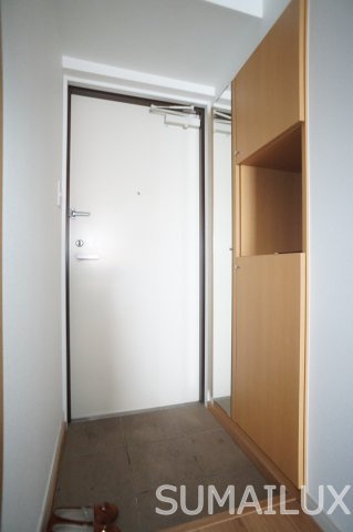 熊本市中央区新大江１丁目の賃貸マンションの玄関