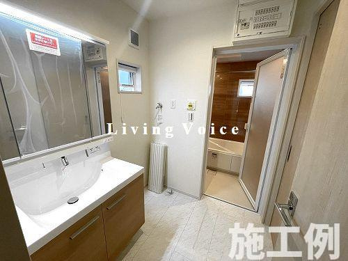 【脱衣所】 | 【仲介手数料０円】藤沢市高倉8期　新築一戸建て　8号棟　全8棟 | 藤沢市高倉　新築一戸建て　全8棟