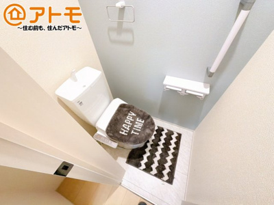 【トイレ】 | 駿東郡清水町徳倉3期　新築戸建　1号棟 | 清潔感のあるトイレです！