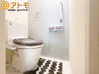 【トイレ】 | 駿東郡清水町徳倉3期　新築戸建　1号棟 | ２つトイレがあるので朝も混みあわずに使うことができます！