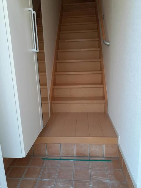 パークハイム常盤台の玄関