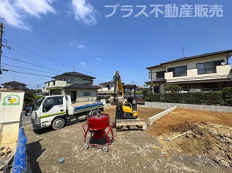 【外観】 | 現地写真。プラス不動産販売なら、現場の全ての棟をまとめてご見学頂けます。