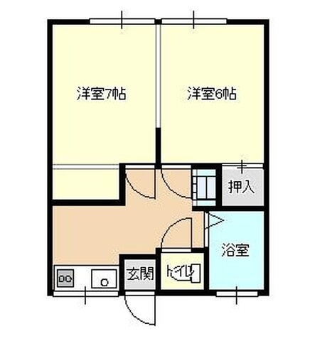 みどり荘の間取り